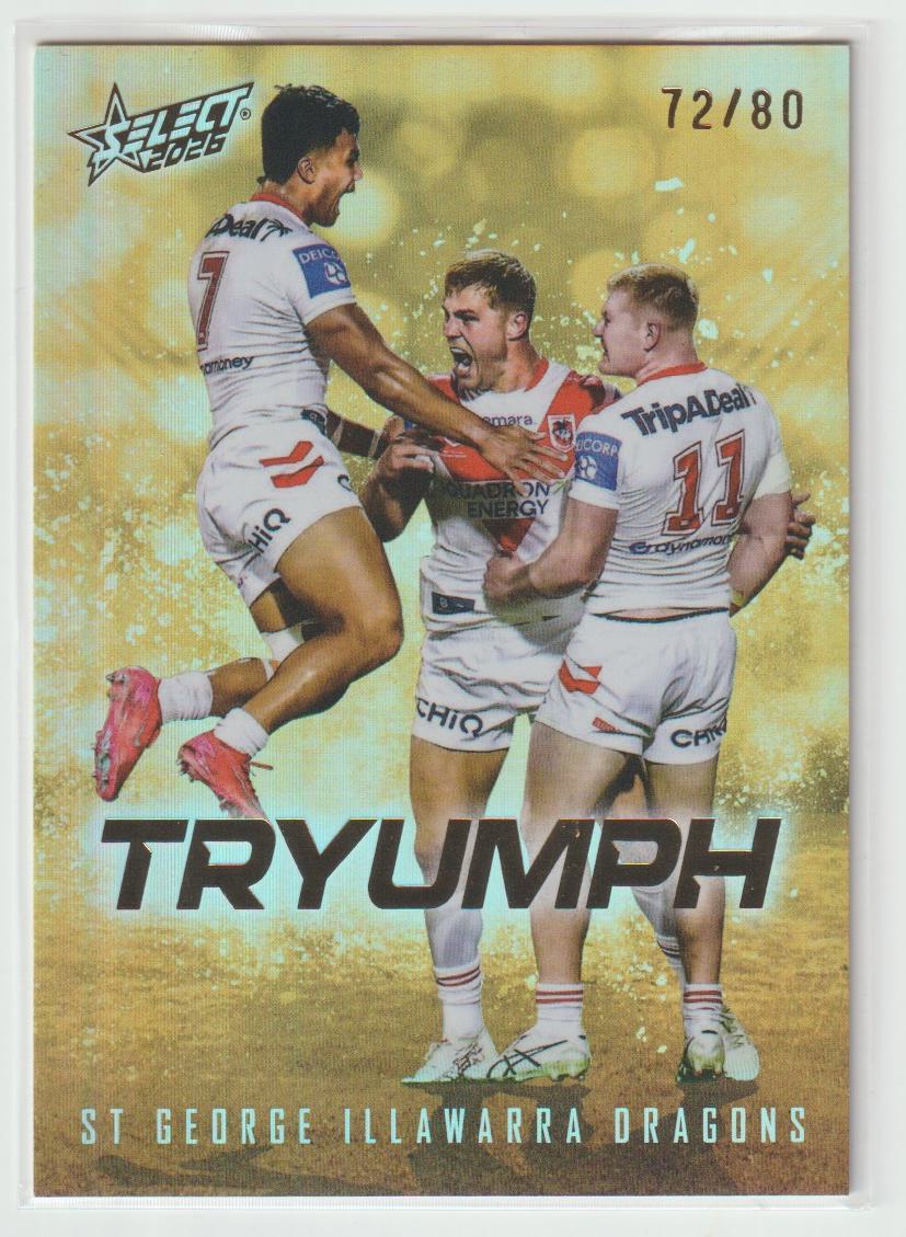 TG084 St George Illawarra Dragons Team 72/80