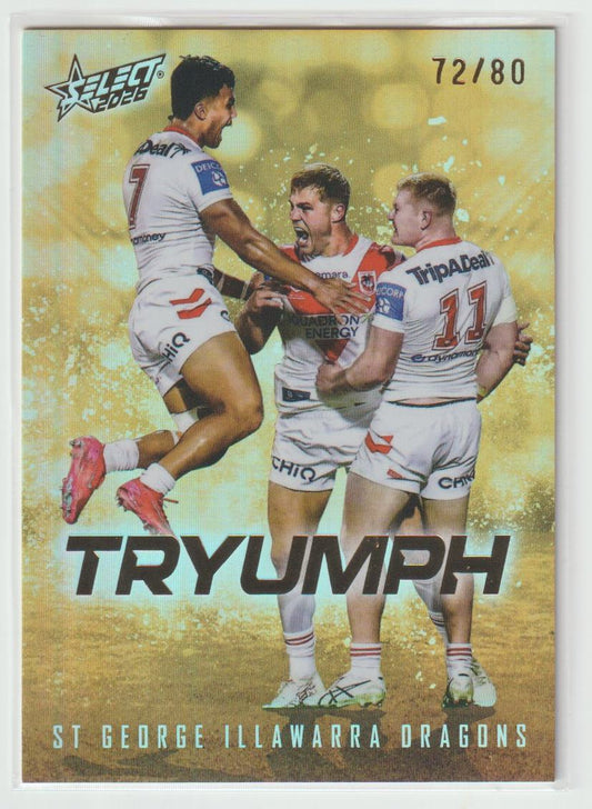 TG084 St George Illawarra Dragons Team 72/80