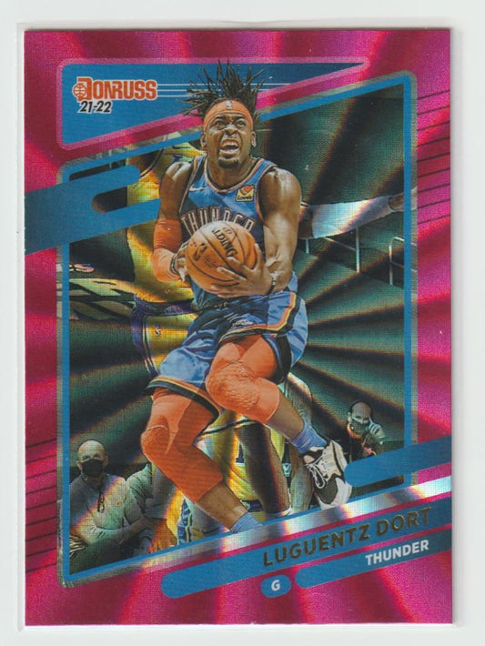 152 Luguentz Dort - Oklahoma City Thunder Pink Laser