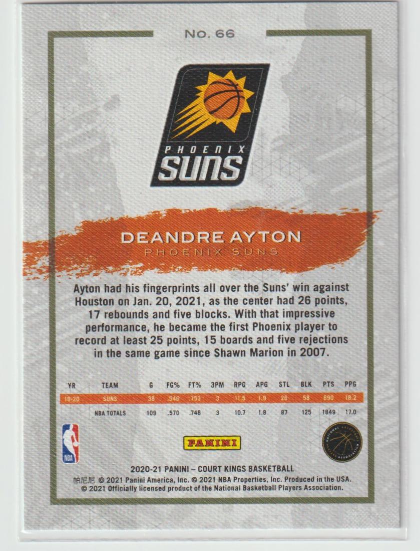 066 Deandre Ayton - Phoenix Suns