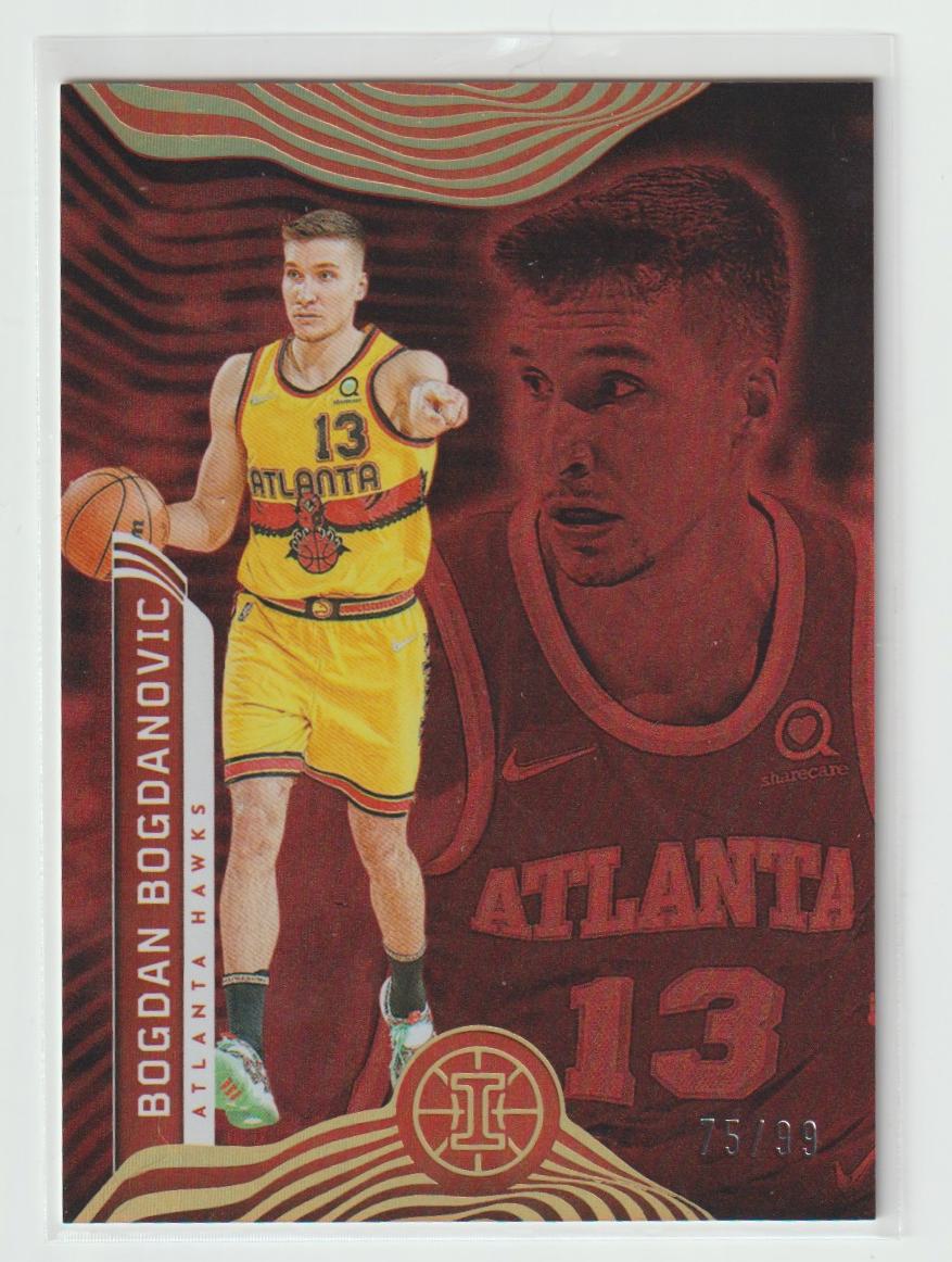 054 Bogdan Bogdanovic - Atlanta Hawks Red 75/99