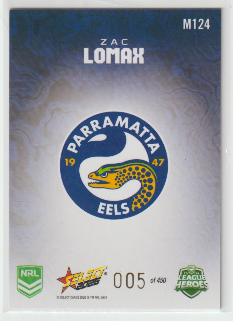M124 Zac Lomax 5/450