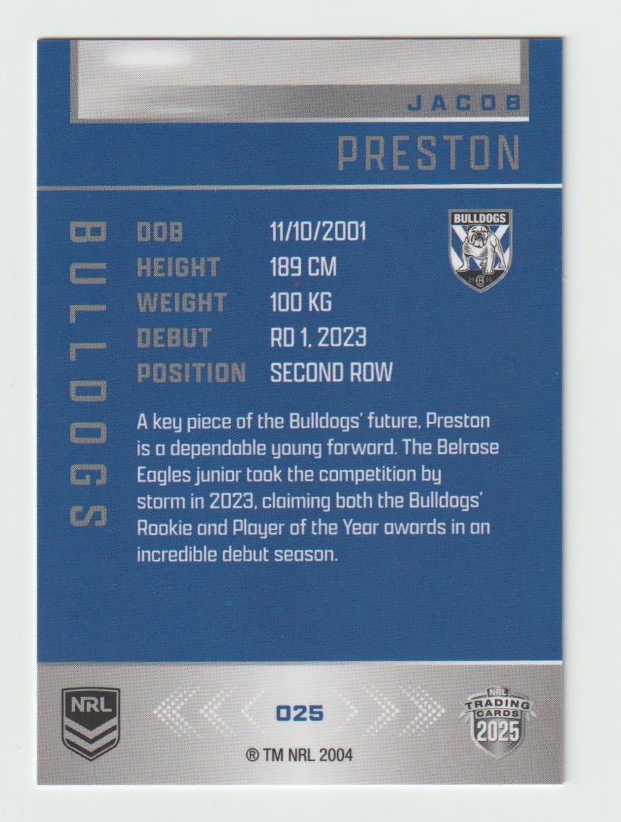 025 JACOB PRESTON