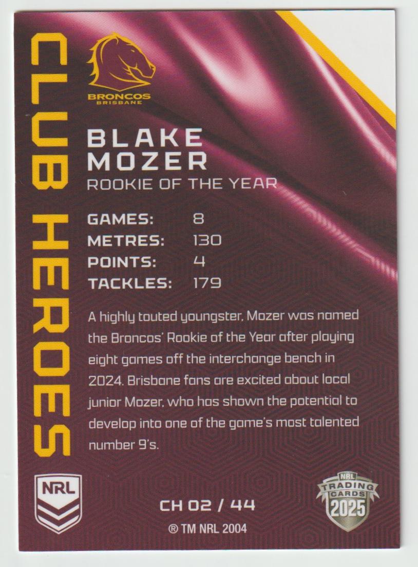 Club Heroes CH 002 BRONCOS BLAKE MOZER