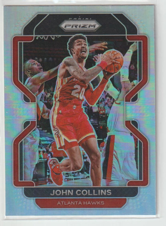 049 John Collins - Atlanta Hawks Silver Prizm