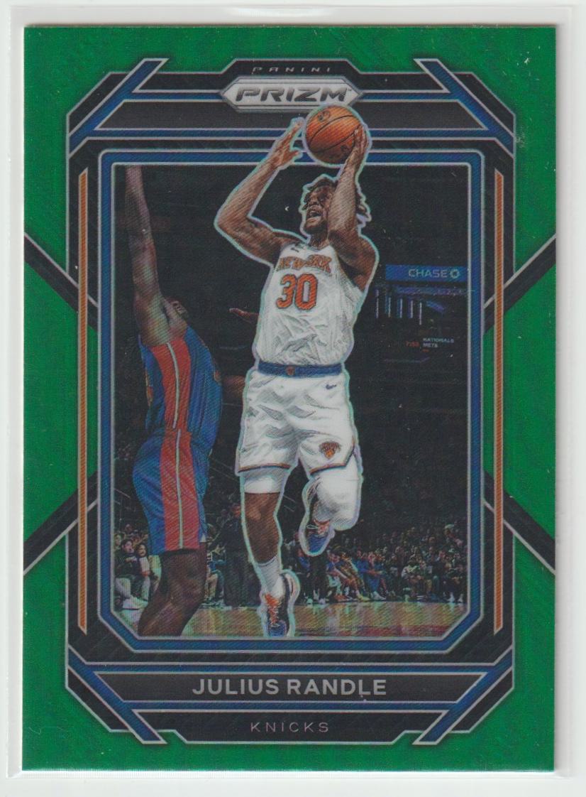 007 Julius Randle New York Knicks Green Prizm
