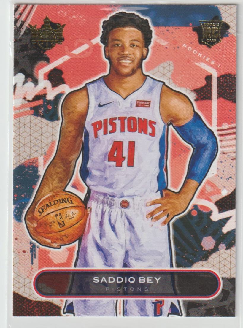 073 Saddiq Bey - Detroit Pistons Rookies I