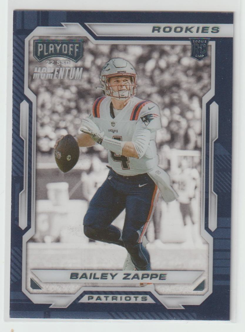 Playoff Momentum PMR-26 Bailey Zappe - New England Patriots