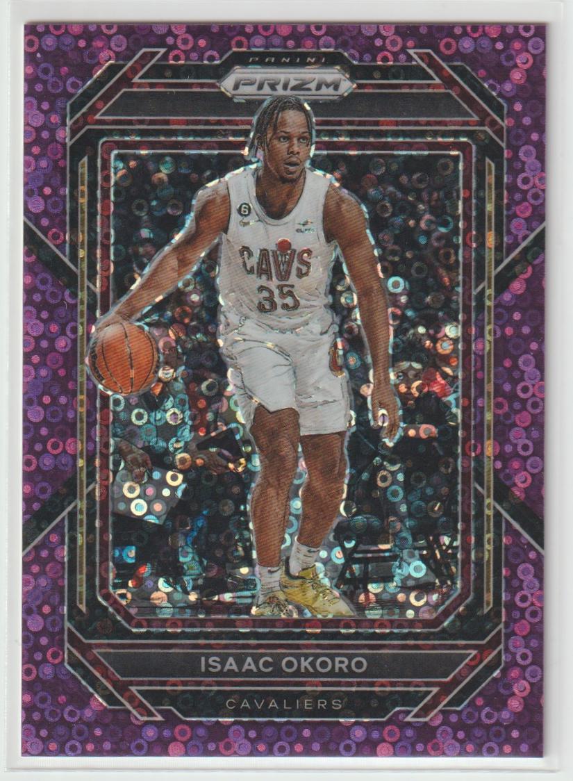 078 Isaac Okoro Cleveland Cavaliers Purple Fast Break 59/75