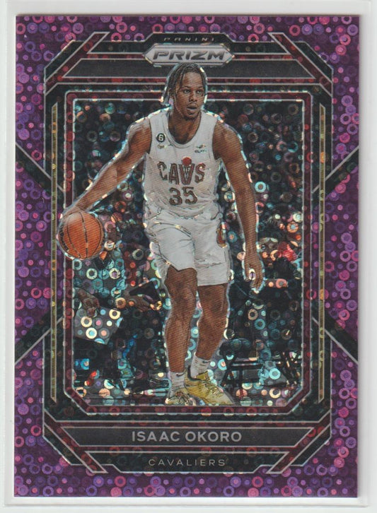 078 Isaac Okoro Cleveland Cavaliers Purple Fast Break 59/75