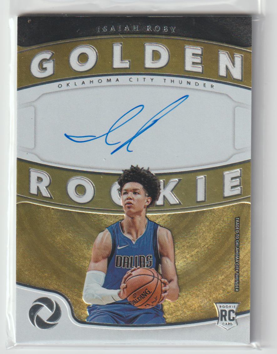 Golden Rookie Graphs GRG-IR Isaiah Roby - Oklahoma City Thunder