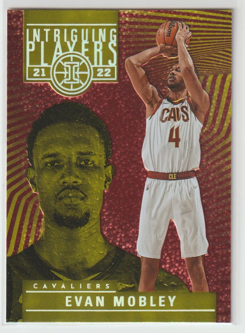 Intriguing Players 027 Evan Mobley Cleveland Cavaliers Asia Red & Yellow