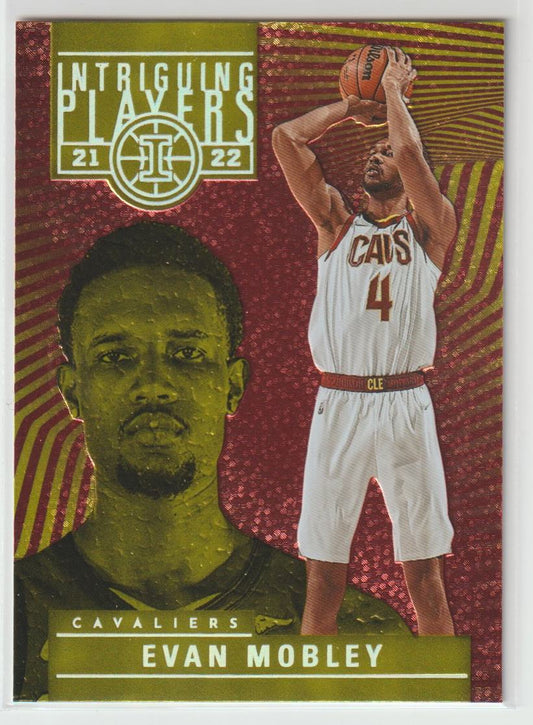 Intriguing Players 027 Evan Mobley Cleveland Cavaliers Asia Red & Yellow