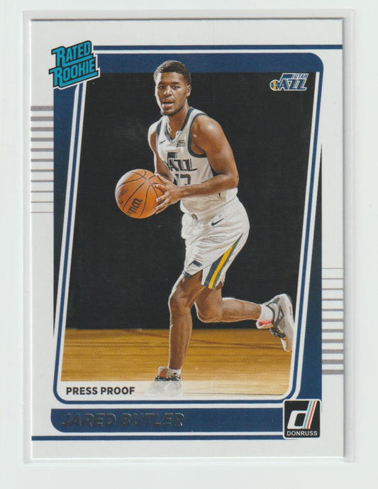 249 Jared Butler - Utah Jazz Press Proof