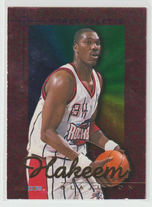 Power Palette 5 Hakeen Olajuwon Houston Rockets