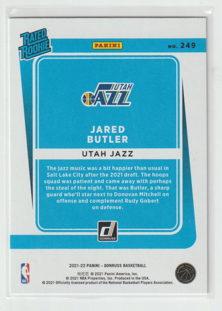 249 Jared Butler - Utah Jazz