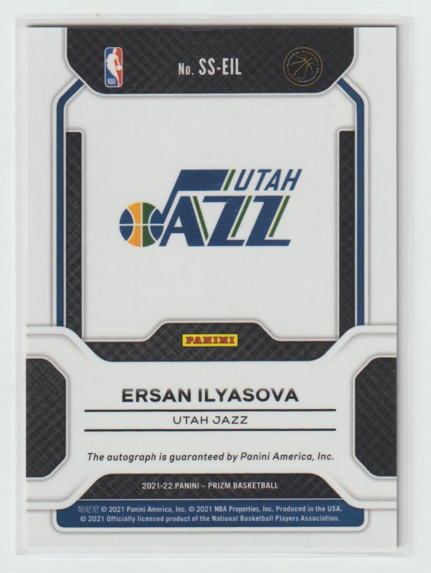 Sensational Signatures SS-EIL Ersan Ilyasova Utah Jazz