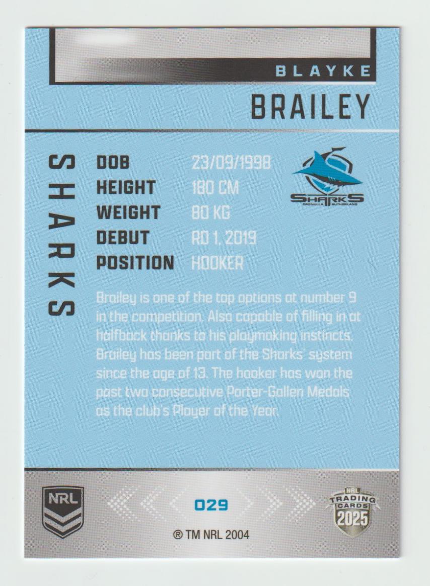 029 BLAYKE BRAILEY