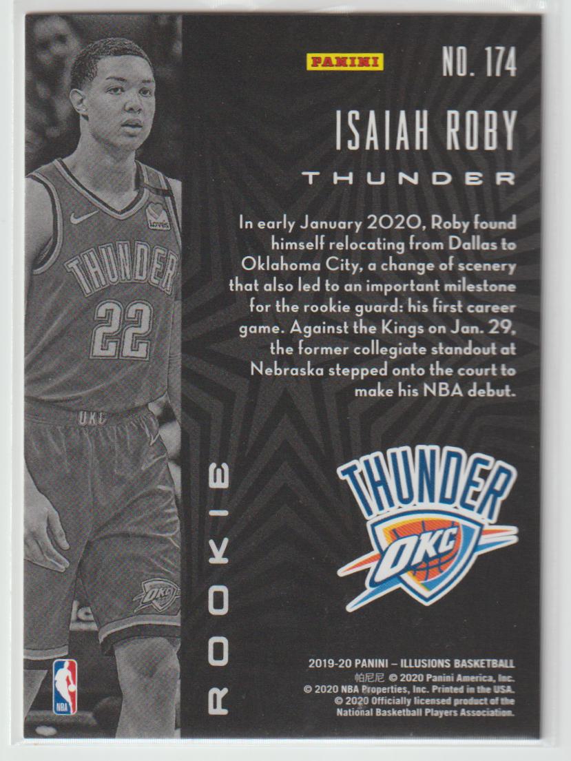 174 Isaiah Roby - Oklahoma City Thunder Ruby 167/199