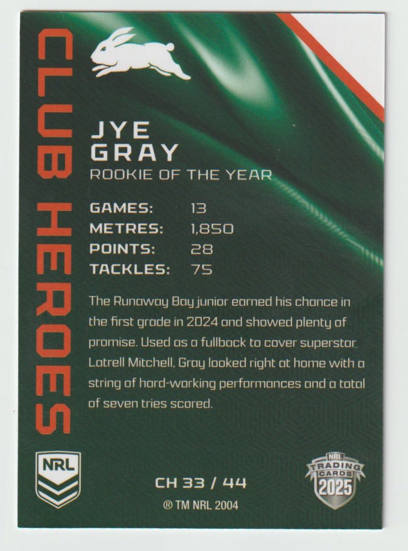 Club Heroes CH 033 RABBITOHS JYE GRAY