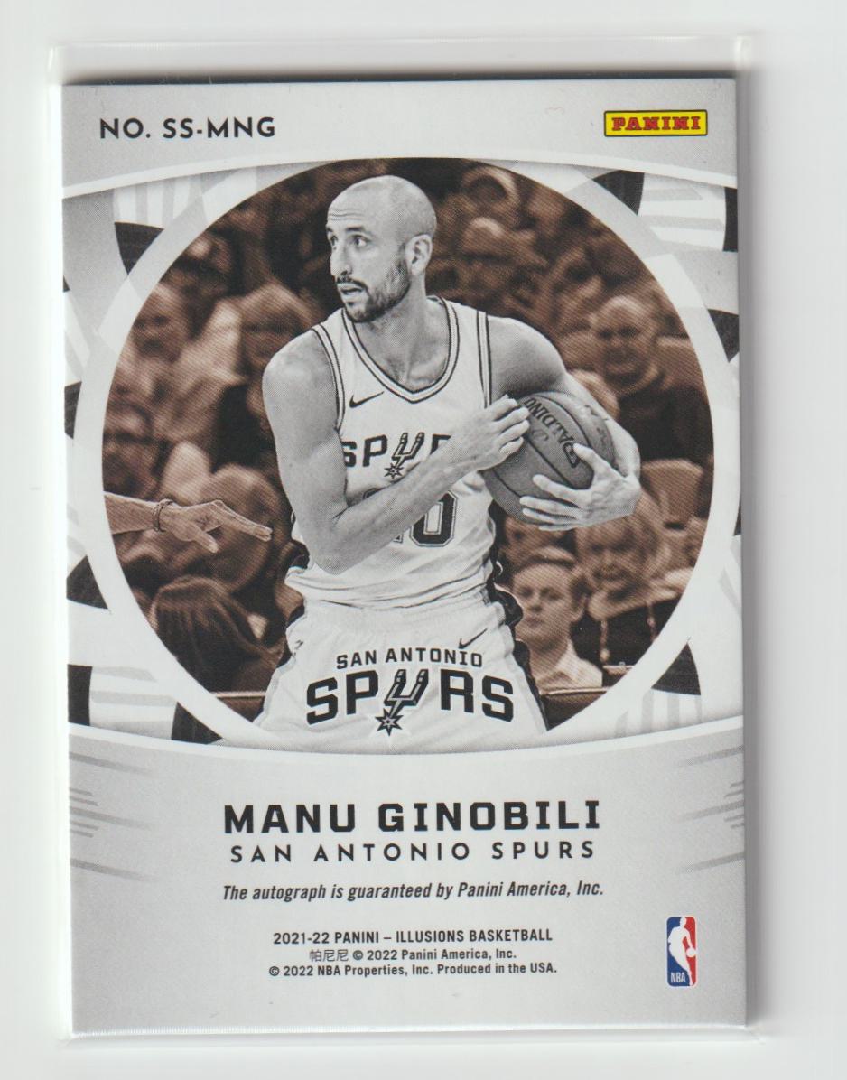 Superlatives Signatures SS-MNG Manu Ginobili - San Antonio Spurs