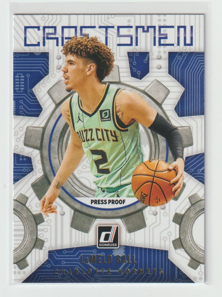 Craftsmen 1 Lamelo Ball Charlotte Hornets Press Proof