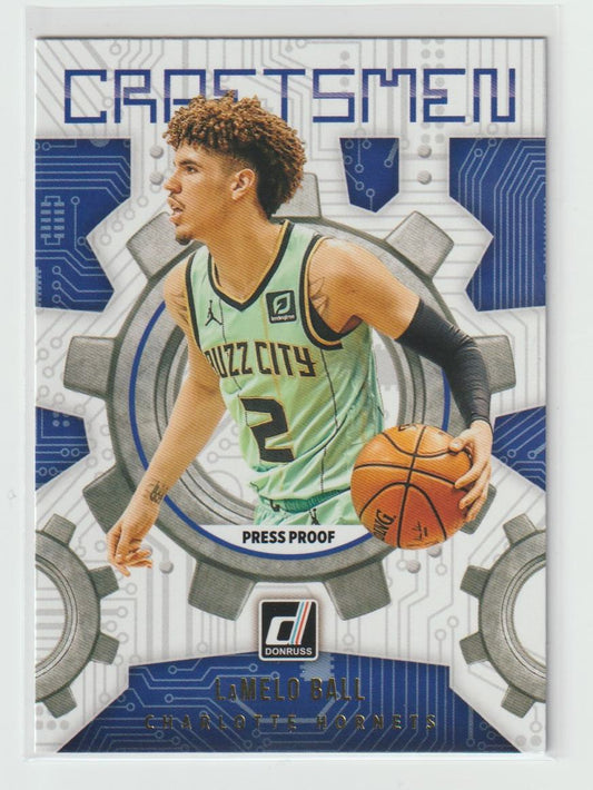 Craftsmen 1 Lamelo Ball Charlotte Hornets Press Proof