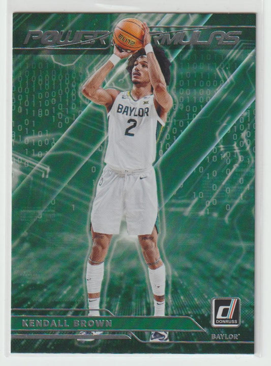 Power Formulas PF-KBR Kendall Brown Baylor Bears