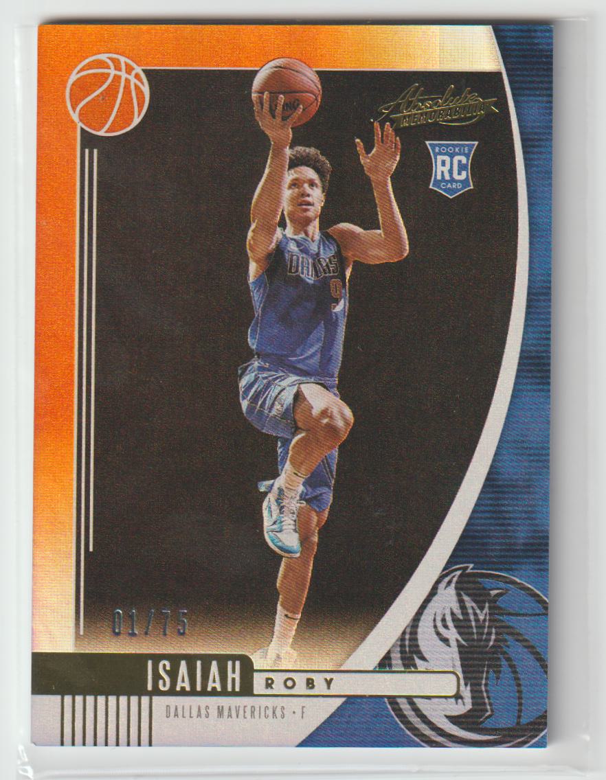 092 Isaiah Roby - Dallas Mavericks Orange 1/75