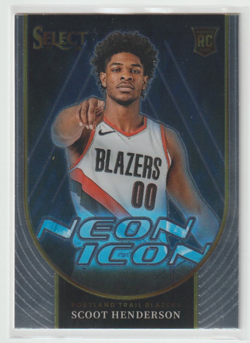 Neon Icon 007 Scoot Henderson Portland Trail Blazers