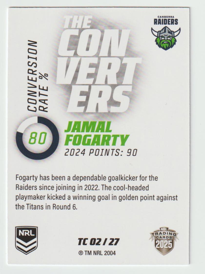 The Converters TC 002 RAIDERS JAMAL FOGARTY