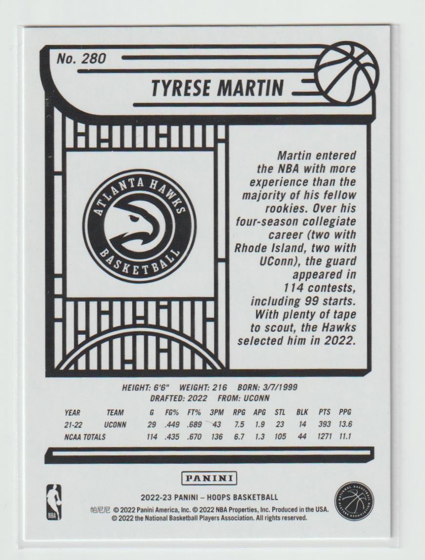 280 Tyrese Martin - Atlanta Hawks