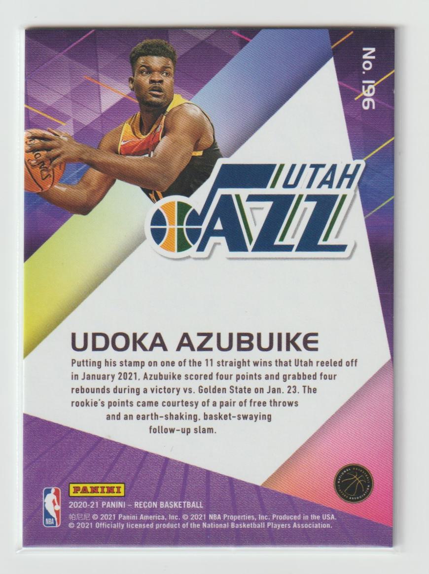 196 Udoka Azubuike Utah Jazz Holo