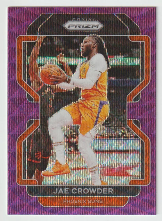 059 Jae Crowder - Phoenix Suns Purple Wave Prizm