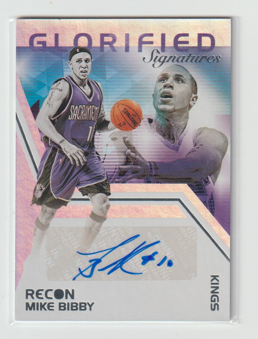 Glorified Signatures GS-MBB Mike Bibby Sacramento Kings
