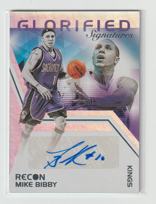 Glorified Signatures GS-MBB Mike Bibby Sacramento Kings