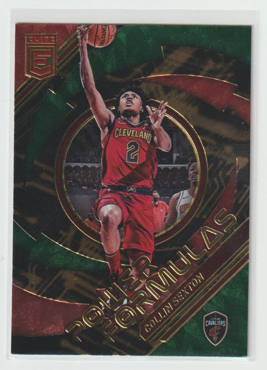 Power Formulas 28 Collin Sexton - Cleveland Cavaliers Asia Red and Green