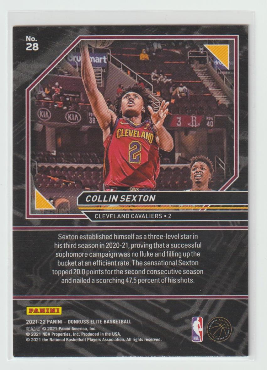Power Formulas 28 Collin Sexton - Cleveland Cavaliers Asia Red and Green