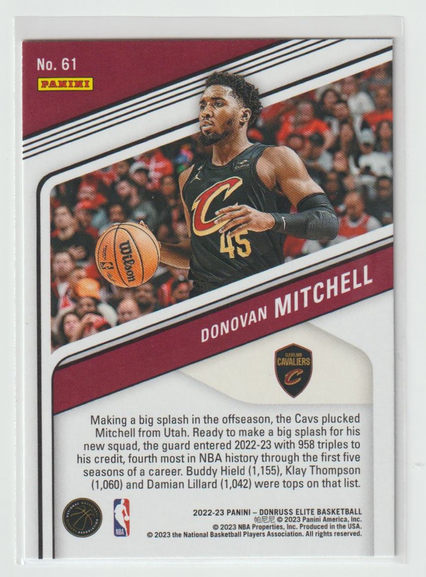 061 Donovan Mitchell - Cleveland Cavaliers