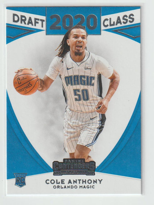 2020 Draft Class 23 Cole Anthony Orlando Magic