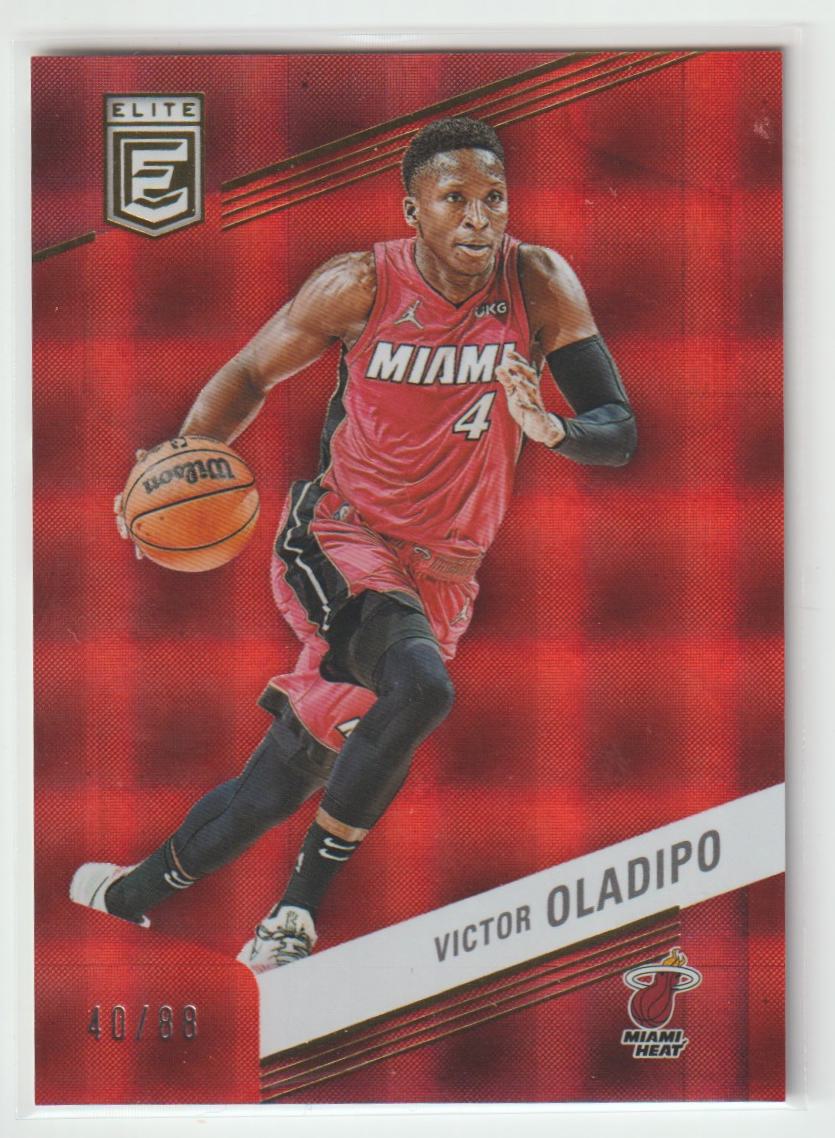 128 Victor Oladipo - Miami Heat Hyper Red 40/88