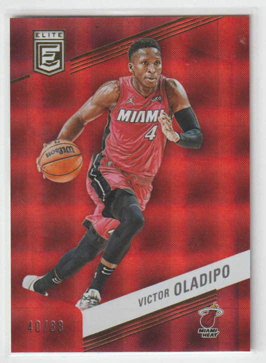 128 Victor Oladipo - Miami Heat Hyper Red 40/88