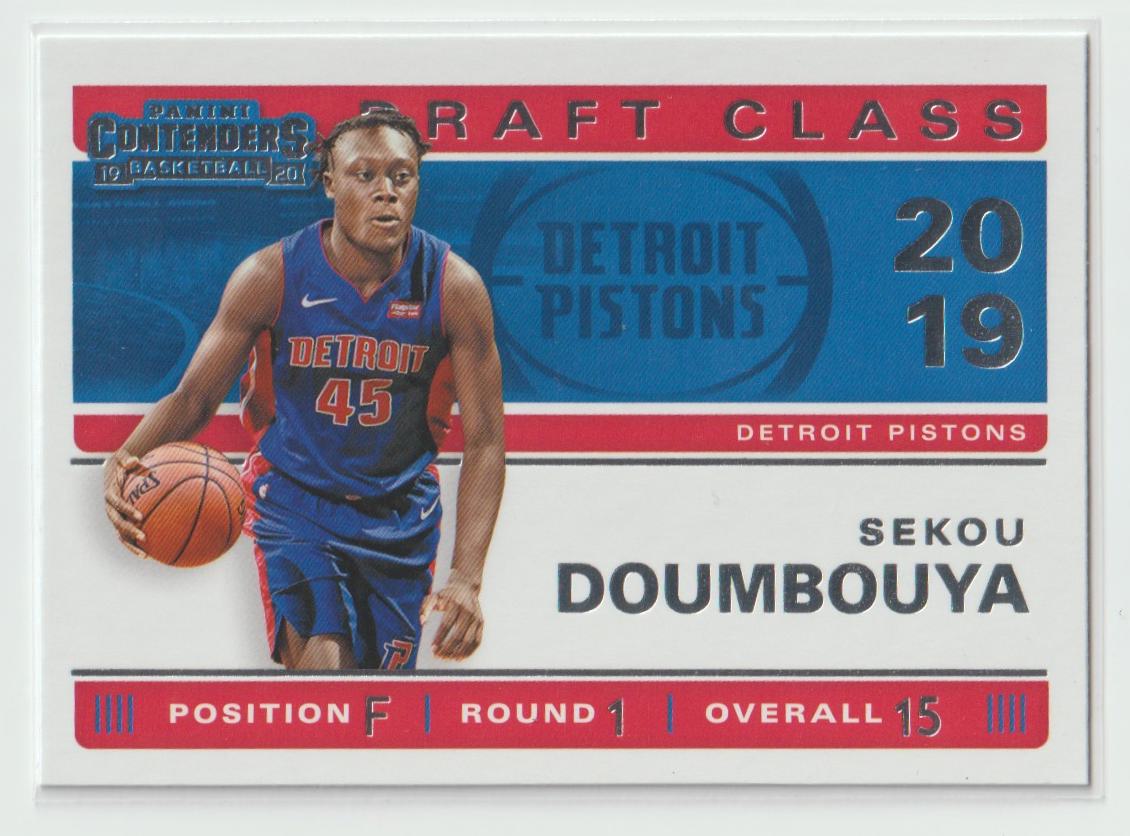 2019 Draft Class 15 Sekou Doumbouya Detroit Pistons