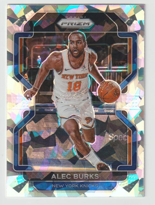 065 Alec Burks - New York Knicks Ice Prizm
