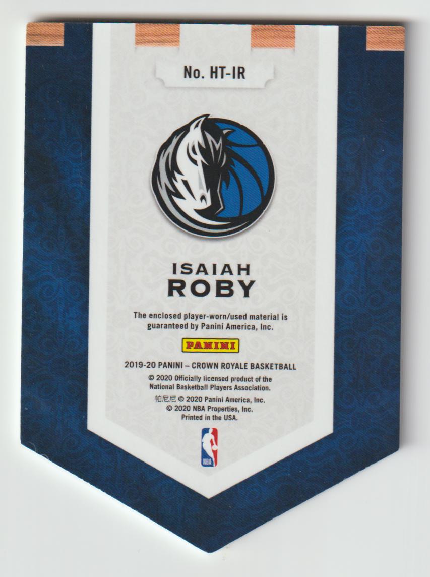 Heirs to the Throne HT-IR Isaiah Roby - Dallas Mavericks