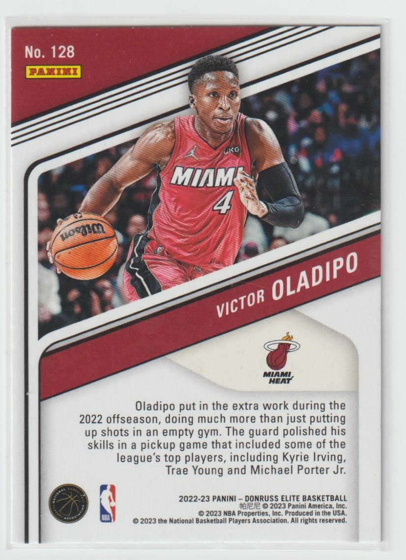 128 Victor Oladipo - Miami Heat Base Asia