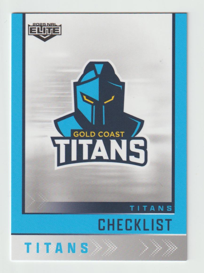 046 TITANS CHECKLIST