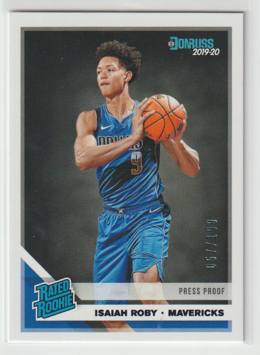 235 Isaiah Roby - Dallas Mavericks Purple Press Proof 57/199