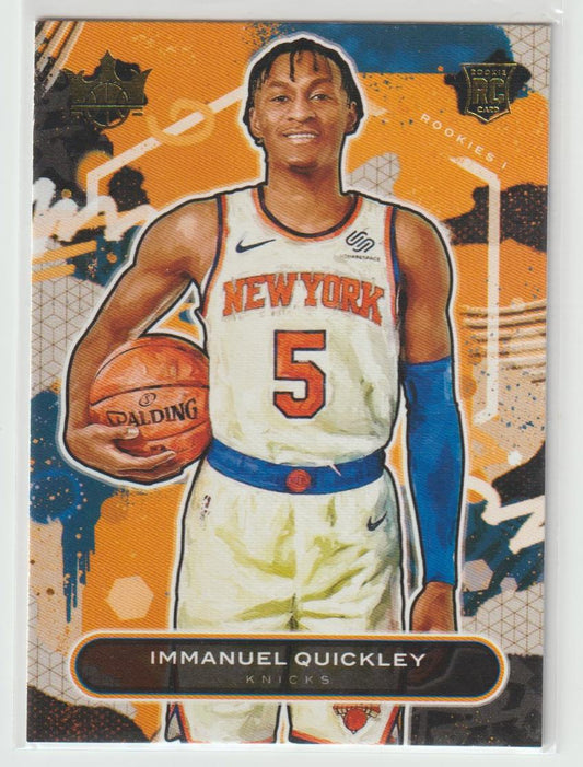 084 Immanuel Quickley - New York Knicks Rookies I