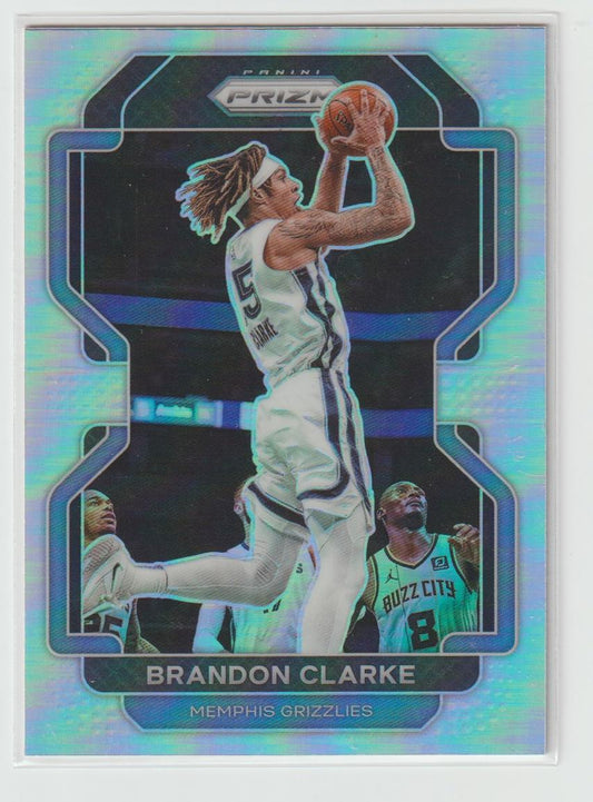 077 Brandon Clarke - Memphis Grizzlies Silver Prizm